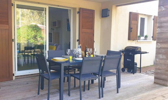 Pinarellu Casa | Appartement Lena 6 pers piscine 500 m plage