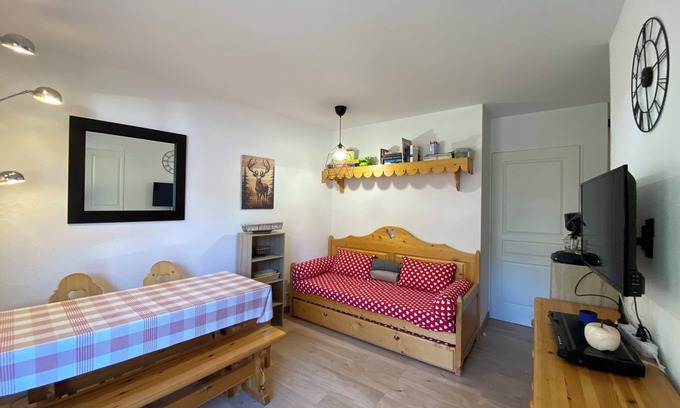Risoul Apartamento | Apparemment sur les Pistes de ski Avec Piscine Risoul1850 Hautes Alpes