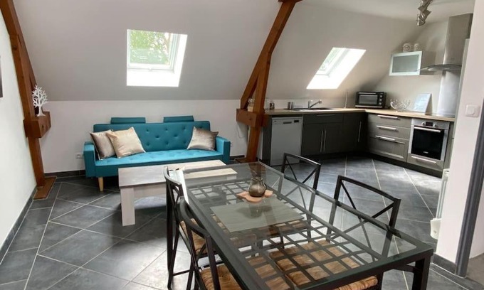 Vaux-Marquenneville Apartamento | Appart à la ferme, chez Shoopie