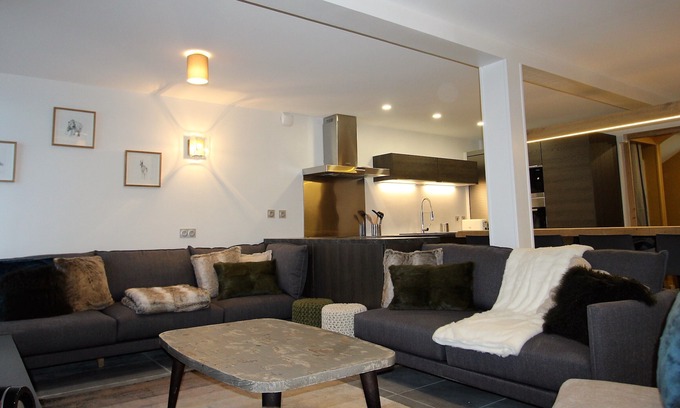 Mont-de-Lans Apartamento | Appart 10 pers ski in ski-out - 4 hab / 4 baño - wifi, sábanas, limpieza incluida