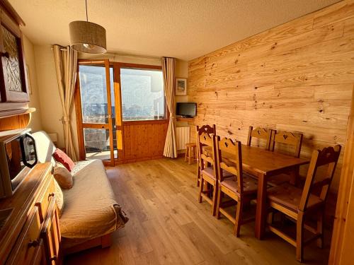 Meribel-Mottaret Apartamento | Appart 2 pièces 6p - Pied des pistes avec vue - Parking - Mottaret