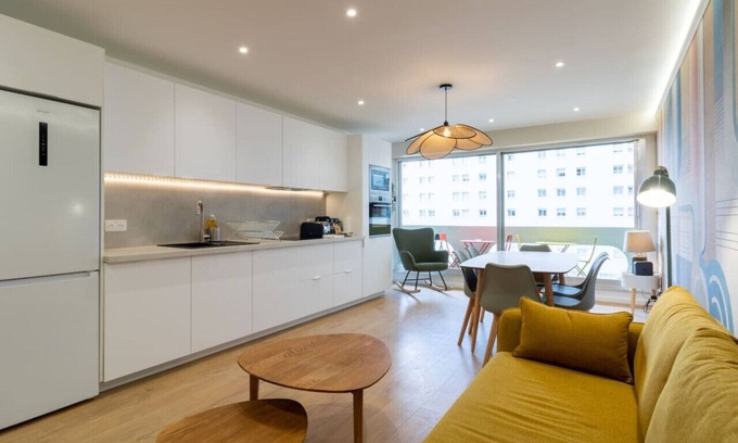 Gambetta Apartamento | Appart 9pers#5Bedrooms#La Défense#Balcony
