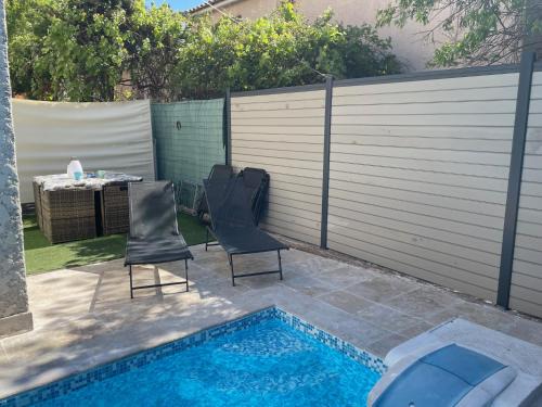 Sainte-Marguerite Apartamento | Appart avec Piscine privée proche Vélodrome et Metro