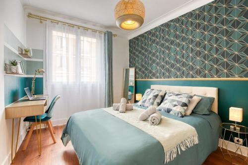Bagneux Apartamento | Appart Cosy 4 Personnes - Parking Gratuit - Centre Paris 15 min Metro 4