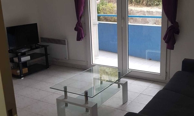 La Madeleine Apartamento | Appart F1 con estacionamiento en residencia segura