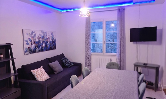 Petit-Palais-et-Cornemps Apartamento | Appartement T3 Avec Terrasse