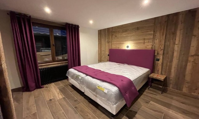 Le Bettex Apartamento | Appart 3 Le Bettex piste view Mont Blanc - 5 bedrooms