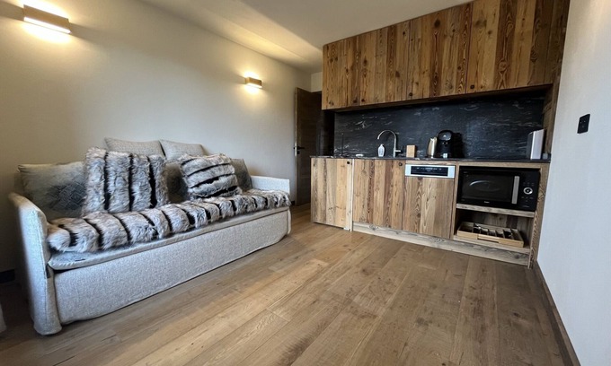 Le Bettex Apartamento | Appart 4 Le Bettex on the piste