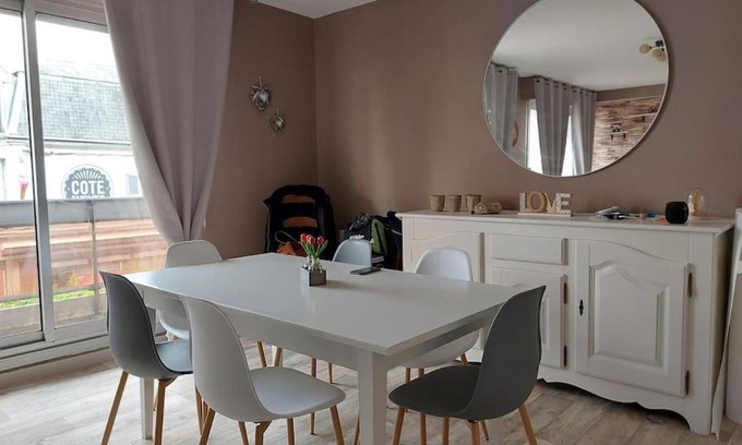 Vierzon Apartamento | Appart hyper centre- Parking