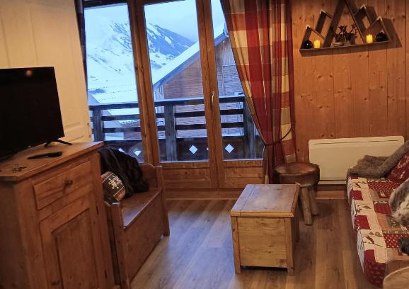 Saint-Sorlin-d'Arves Apartamento | Appart. lumineux à St-Sorlin d'Arves (Sybelles)