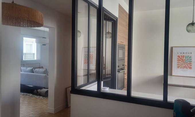 Bois-Colombes Apartamento | Appart Neuf Idéal Pour les JO