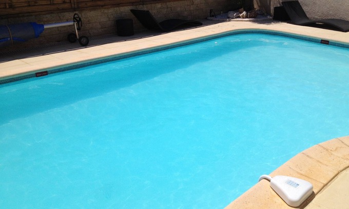 Saint-Cyprien Plage Apartamento | T2 apartamento 40m2 en villa, r de ch, 4 / 5pers, piscina, 300m de la playa