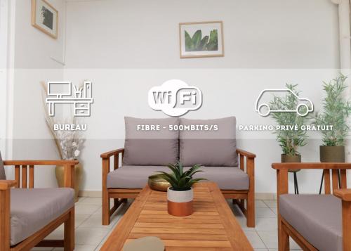 Schoelcher Apartamento | Appart. T3 Les Hauts de Madiana