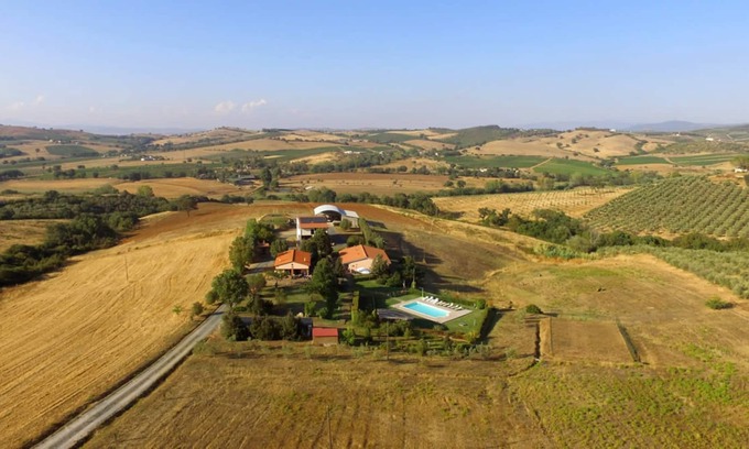 Grosseto Apartamento | "Appartamento 1 - La Poiana" con piscina, jardín y Wi-Fi
