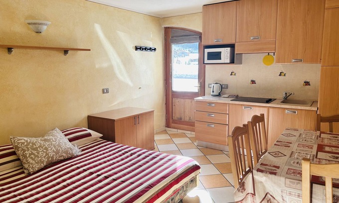 Livigno Apartamento | Apartamento Breva con vistas a la montaña, Wi-Fi, balcón y jardín