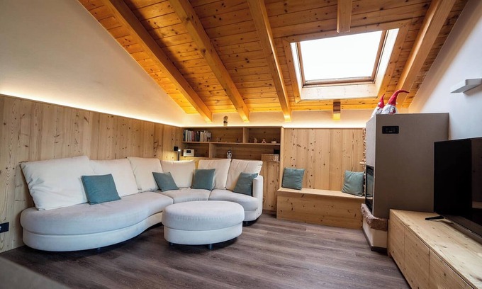 Predazzo Apartamento | Appartamento Bucaneve con vistas al lago, balcón y Wi-Fi