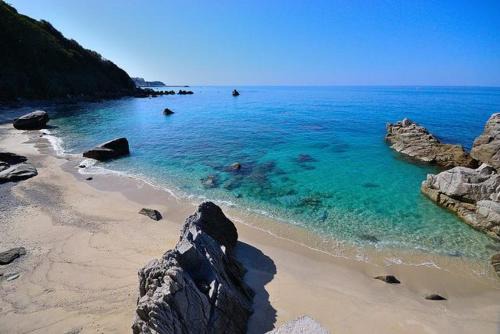 Zambrone Apartamento | Appartamento con veranda vista mare