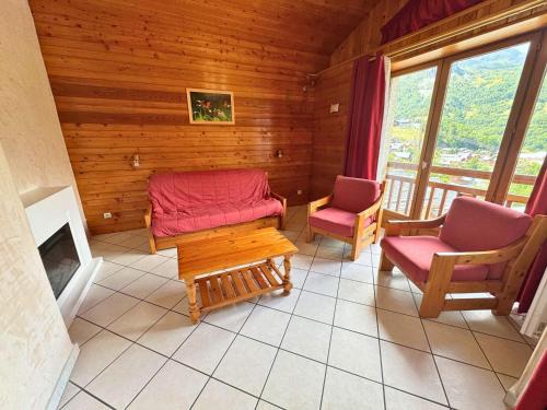 Saint-Martin-de-Belleville Apartamento | Appartement Confortable 85m² pour 6 Pers. avec Terrasse, à 300m des Pistes à St Martin de Belleville - FR-1-452-382
