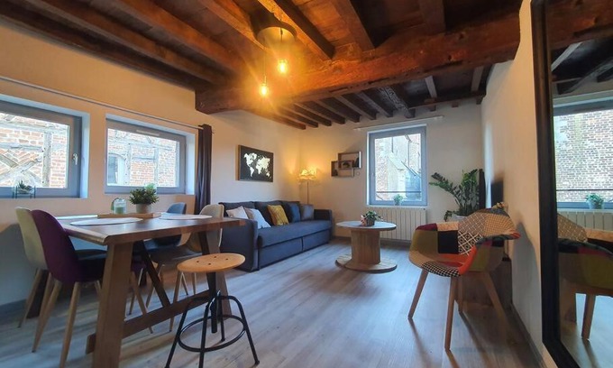 Chatillon-sur-Chalaronne Apartamento | Appartement cosy dans le centre historique
