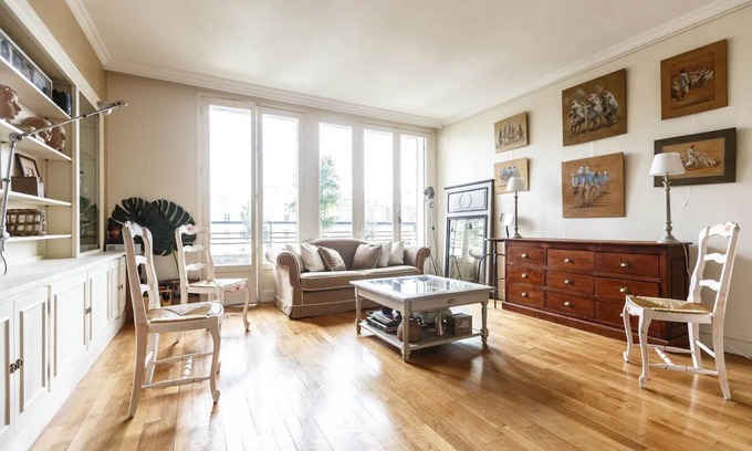 Centre Ville Apartamento | Appartement Calme Lumineux Rolland Garros Paris Parking Famille 5 min du Métro