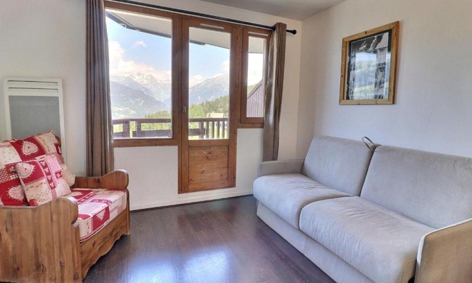 La Perriere Apartamento | Appartement 2 Pièces pour 4 Pers. - La Tania, idéalement situé skis aux pieds, 31m², Balcon Est - FR-1-182A-5