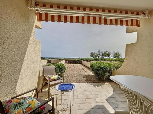 Palavas-les-Flots Apartamento | Appartement 2P Cabine sur Plage avec Parking et Climatisation - FR-1-715-46