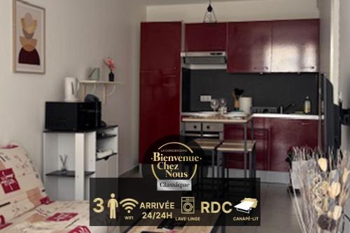 Riom Apartamento | Appartement 3 personnes Riom