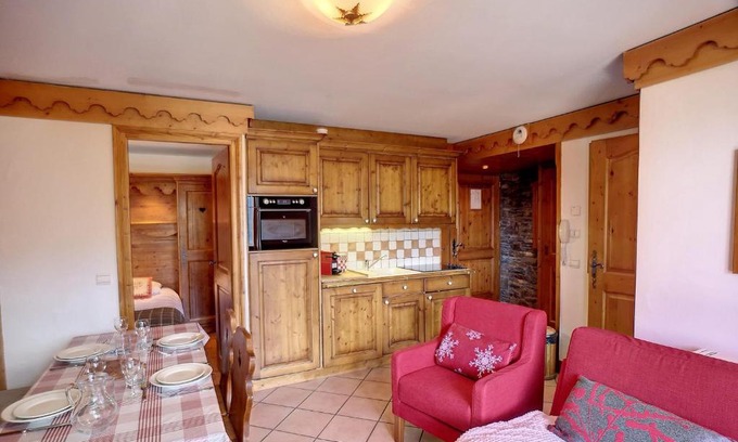 Reberty Apartamento | Appartement 3 Pièces à Reberty 2000 - 6 Pers, Piscine, Spa, Parking, Pieds des Pistes - FR-1-178-366