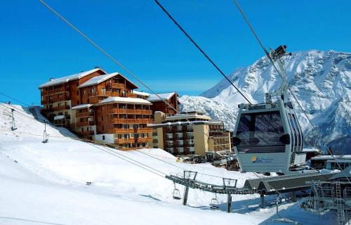 Orcieres-Merlette Apartamento | Appartement 6 places aux pieds des pistes avec piscine, wifi et parking privé, salle de bain refaite à neuf