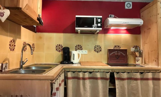 Cauterets Apartamento | Appartement 65m2 esprit Chalet. Parking. Balcon