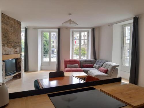 Morlaix Apartamento | Appartement 75m2 plein centre face a la mairie