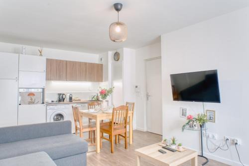 Aubervilliers Apartamento | Appartement agréable Parking inclus