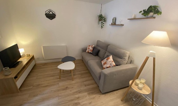 Valfrejus Apartamento | Appartement au pied des pistes et commerces - 5 personnes
