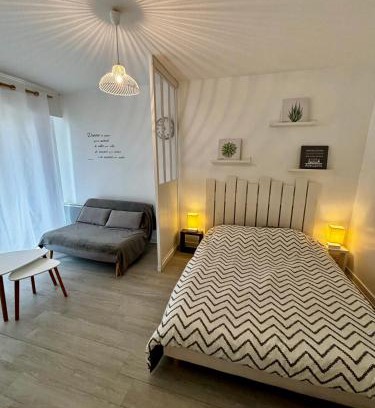 Saint-Jacques - Nazareth Apartamento | Appartement avec balcon, proche CHU, château, Tramway