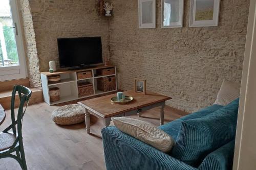 Grandcamp-Maisy Apartamento | Appartement avec jardin et accès mer