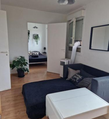 Port Marianne Apartamento | Appartement avec vue sur le lez