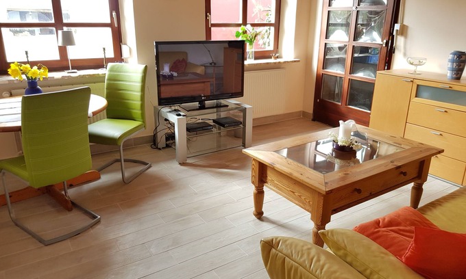 Poppenbull Apartamento | Appartement Backboord in Poppenbüll für 2 Personen