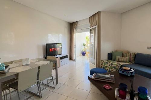 El Mansouria Apartamento | Appartement Bahia Golf Beach Bouznika,Plage & Golf