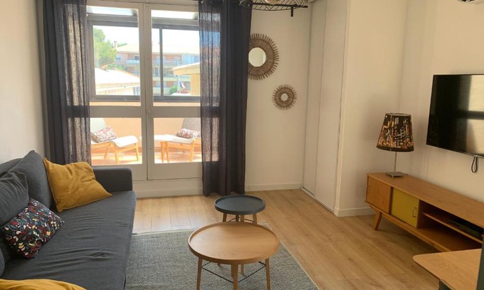 Sausset-les-Pins Apartamento | Appartement Côte bleue accès plage
