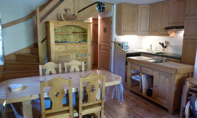 Beaufort Apartamento | Appartement chaleureux, 8 personnes, 3 chambres - COEUR12