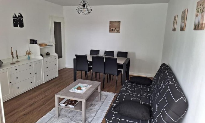 Guerande Apartamento | Appartement Chez A.S.Y.