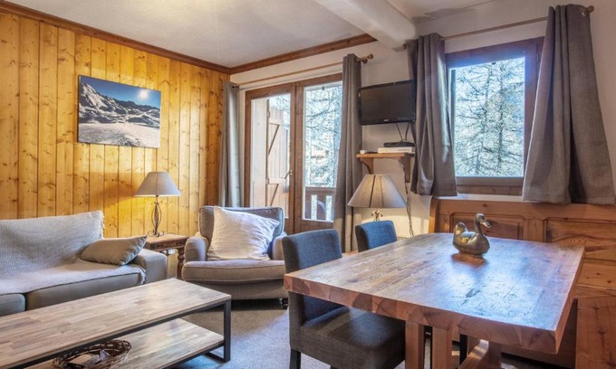 Le Cret Apartamento | Appartement confortable avec garage et wifi dans secteur calme à Val-d'Isère - FR-1-694-154