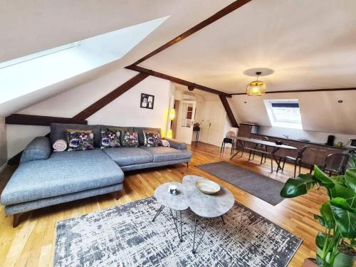 Bitche Apartamento | Appartement confortable à Bitche avec jacuzzi, 100 m².