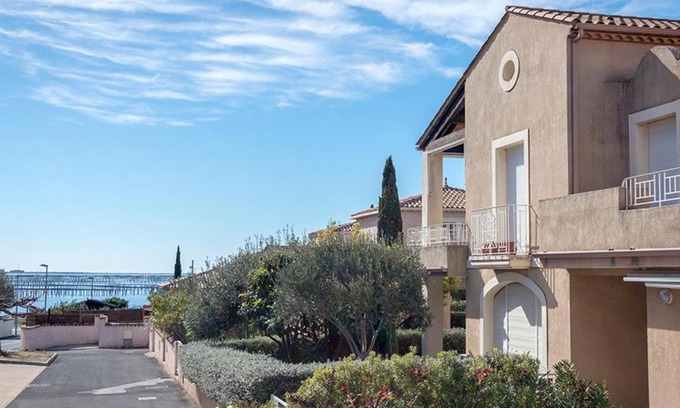 Bouzigues Apartamento | Appartement cosy à 50 m de la plage à Bouzigues avec terrasse et parking privé. - FR-1-604-13