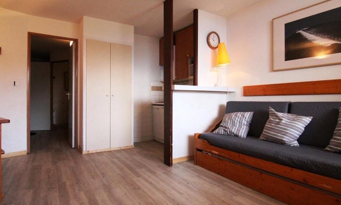 Bergers Apartamento | Appartement cosy 2 pièces, balcon, 6 pers. - Alpe d'Huez, proche pistes et commerces - FR-1-405-174