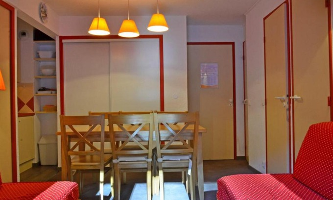 Bellentre Apartamento | Appartement cosy 2 pièces + cabine, ski-in/ski-out, balcon sud, rénové, 6 pers, Montchavin Les Coches - FR-1-329-15