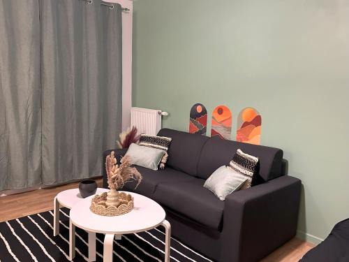 Saint-Denis Apartamento | Appartement Cosy au Stade de France Proche Paris
