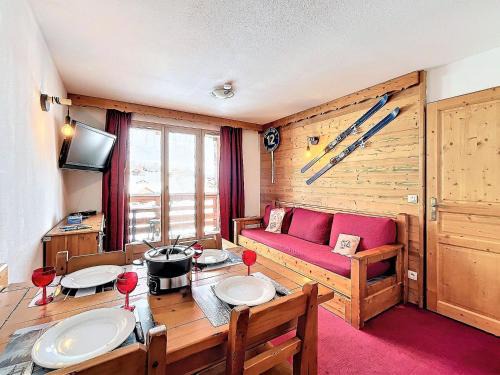 La Toussuire Apartamento | Appartement cosy avec balcon, parking et piscine, à 500m des pistes - FR-1-267-271