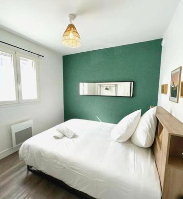 Etampes Apartamento | Appartement cosy avec terrasse et parking, 4 pers.
