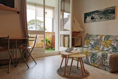 Roscoff Apartamento | Appartement cosy Roscoff 50 m plage thalasso WIFI PARKING